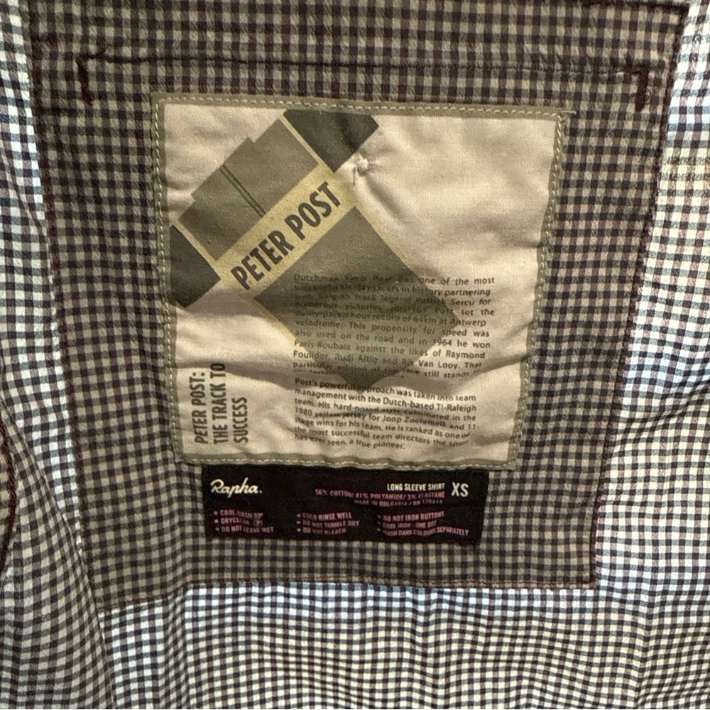 Rapha Performance Roadwear Cycling Button Up Shir… - image 5